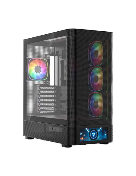 Modecom Obudowa Volcano Aq 500 Argb Midi Czarna