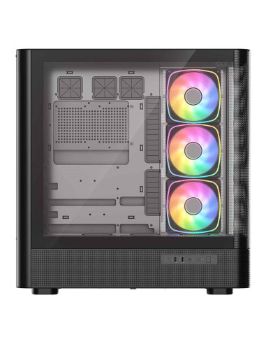 Modecom Obudowa Volcano Aq 500 Argb Midi Czarna