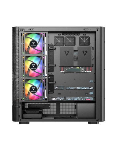 Modecom Obudowa Volcano Aq 500 Argb Midi Czarna