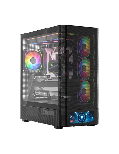 Modecom Obudowa Volcano Aq 500 Argb Midi Czarna