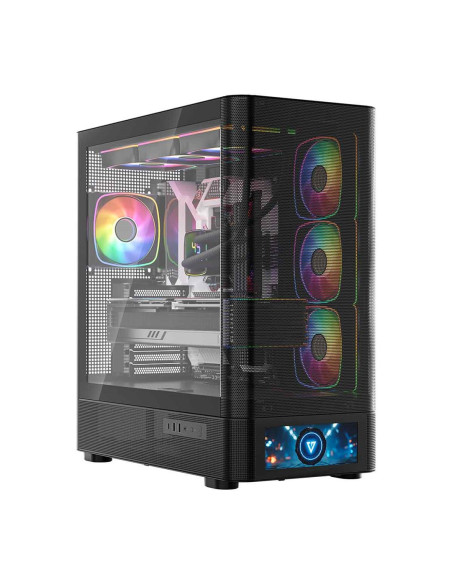 Modecom Obudowa Volcano Aq 500 Argb Midi Czarna