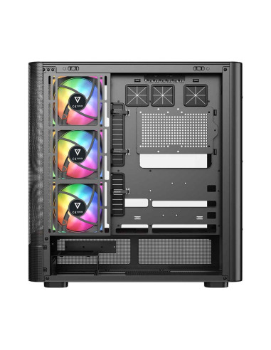 Modecom Obudowa Volcano Aq 500 Argb Midi Czarna