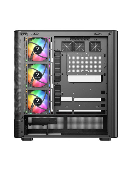 Modecom Obudowa Volcano Aq 500 Argb Midi Czarna