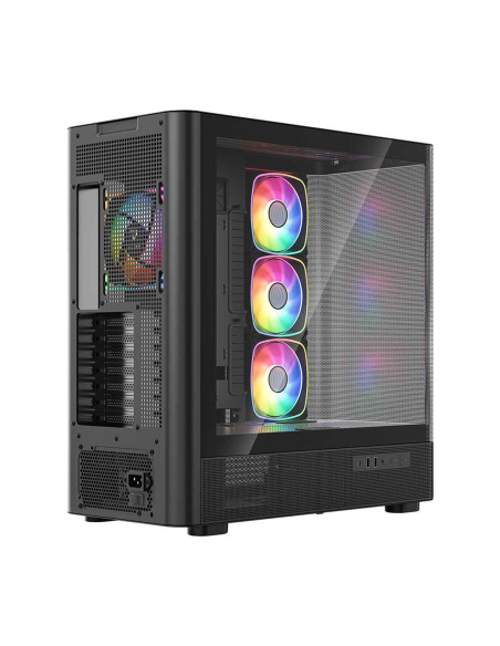 Modecom Obudowa Volcano Aq 500 Argb Midi Czarna