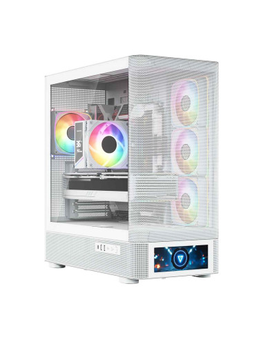 Modecom Obudowa Volcano Aq 500 Argb Midi Biała