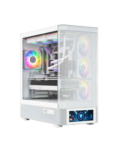 Modecom Obudowa Volcano Aq 500 Argb Midi Biała