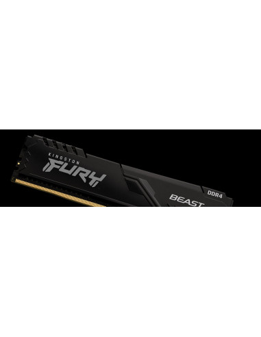 Kingston Fury Ddr4 8Gb (1X8Gb) 3600Mhz Cl17 Beast Black