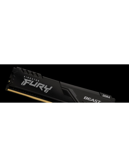 Kingston Fury Ddr4 8Gb (1X8Gb) 3600Mhz Cl17 Beast Black
