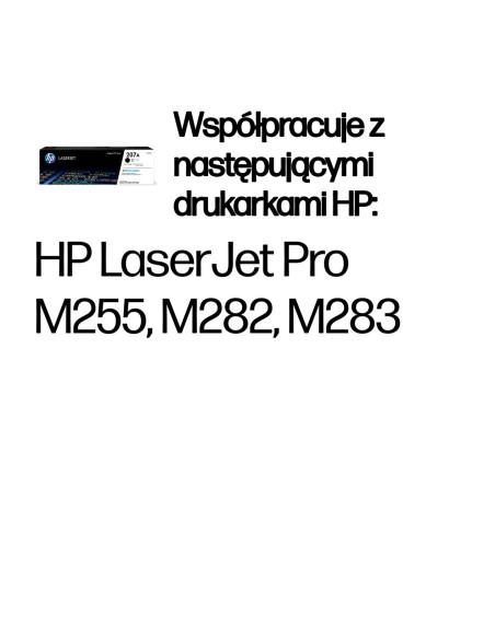 Hp 207A Oryginalny Czarny Toner Laserjet