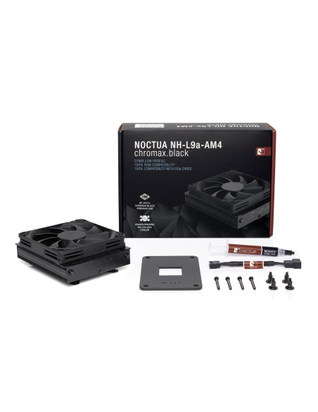 Noctua Nh-L9A-Am4 Chromax.black Procesor Chlodnica/Wentylator 9,2 Cm Czarny