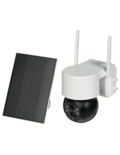 Kamera Solarna Ip, Zewnętrzna Z Czujką Pir Icsee-W41Sd-Solar Wi-Fi - 4 Mpx 3.6 Mm