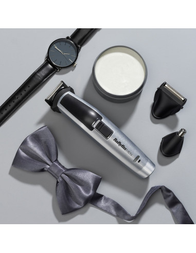 Babyliss 8-In-1 Titanium Srebrny, Czarny