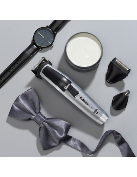 Babyliss 8-In-1 Titanium Srebrny, Czarny