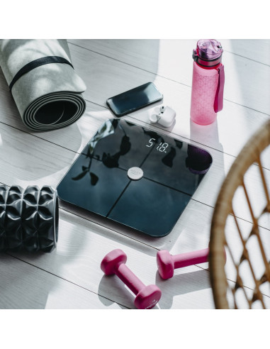 Waga Łazienkowa Adler Ad 8187B Czarna