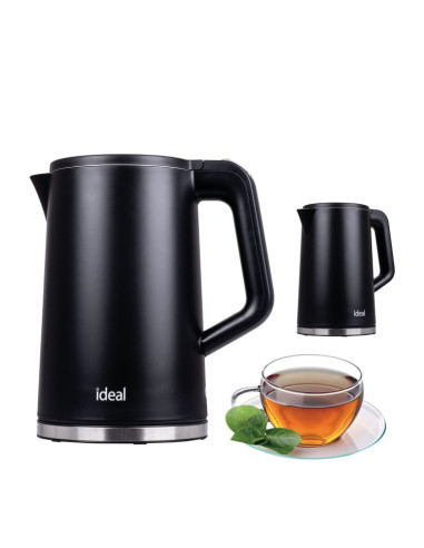 Ideal Czajnik 1,7 L,Stalowy Środek, Moc 1500 W, Cz