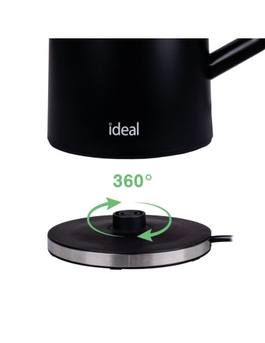 Ideal Czajnik 1,7 L,Stalowy Środek, Moc 1500 W, Cz