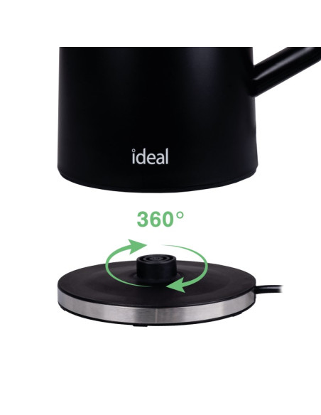 Ideal Czajnik 1,7 L,Stalowy Środek, Moc 1500 W, Cz
