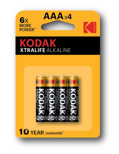 Kodak Baterie Alkaliczne Xtralife Alk.lr3 Blister [Kpl 4Szt]