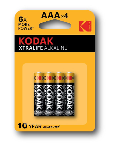 Kodak Baterie Alkaliczne Xtralife Alk.lr3 Blister [Kpl 4Szt]