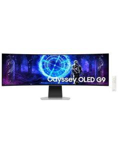 Samsung S49Dg950Su Monitor Komputerowy 124,5 Cm (49") 5120 X 1440 Px Dual Qhd Oled Srebrny 2