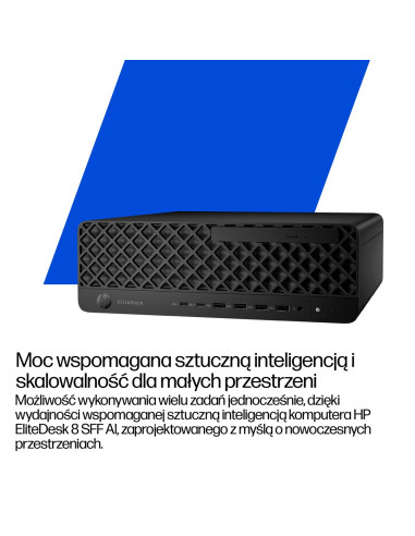 Hp Elitedesk 8 Sff G1I Ultra 7 265 16Gb Ddr5 5600 Ssd1Tb Arc W11Pro 3Y Onsite
