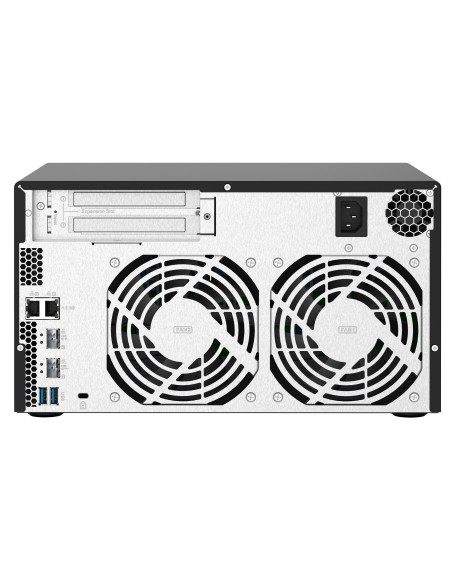 Qnap Ts-832Px-4G, Tower, 8 X 2.5"/3.5" Sata, Annapurna Labs Alpine Al324 1.7Gh, 4Gb Ddr4 Sodimm (Max. 16Gb), 2 X 10Gbe Sfp+, 2 X