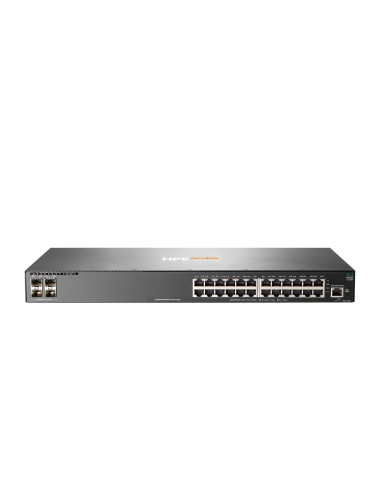 Aruba 2930F 24G 4Sfp Zarządzany L3 Gigabit Ethernet (10/100/1000) 1U Szary