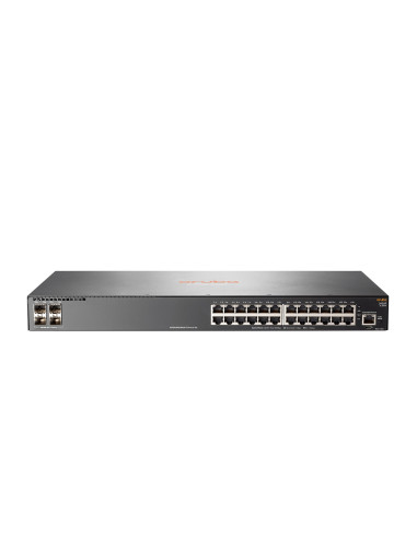 Aruba 2930F 24G 4Sfp Zarządzany L3 Gigabit Ethernet (10/100/1000) 1U Szary