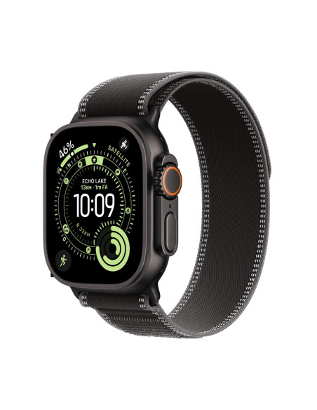 Zegarek Apple Watch Ultra 3 (2025) 5G 49Mm Czarne Tytanowe Etui Z Pętlą Trail Loop S/M - Grafit