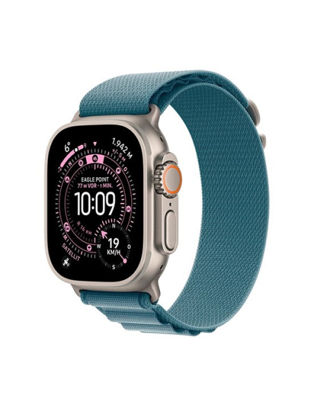Zegarek Apple Watch Ultra 3 (2025) 5G 49Mm Koperta Z Naturalnego Tytanu I Pętlą Alpine S - Jasnoniebieska