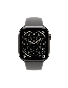Apple Watch Series 11 Gps + Cellular 46Mm Koperta Z Naturalnego Tytanu I Sportowym Paskiem W Kolorze Kamiennej Szarości - S/M (M 2