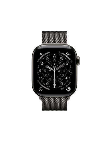 Apple Watch Series 11 Mf8U4Zr/A Oled 42Mm Cyfrowy 374X446Px Ekran Dotykowy 5G Tytan Wi-Fi Gps