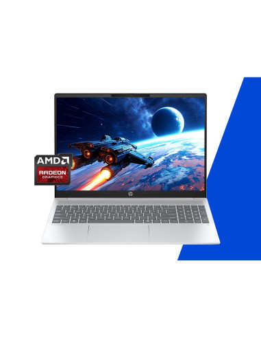 Hp Omnibook 5 16-Bc1219Nw Ryzen 5 8540U 16"2K 300Nits Ag 16Gb Lpddr5-6400 Ssd512 Radeon 740M Cam 1080P 59Wh Win11 Glacial Silver