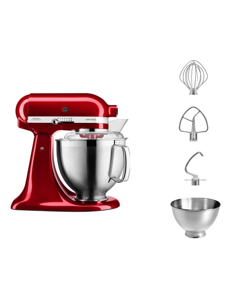 Maszyna Do Gotowania Kitchenaid 5Ksm185Pseca 4.8L Love Apple Red