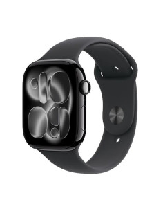 Zegarek Apple Watch Series 11 (2025) Gps 46Mm Jet Black Aluminiowa Koperta Ze Sportowym Paskiem M/L 2