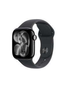 Zegarek Apple Watch Series 11 (2025) Gps 42Mm Jet Black Aluminiowa Koperta Z Paskiem Sportowym S/M
