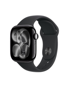 Zegarek Apple Watch Series 11 (2025) Gps 42Mm Jet Black Aluminiowa Koperta Z Paskiem Sportowym S/M 2