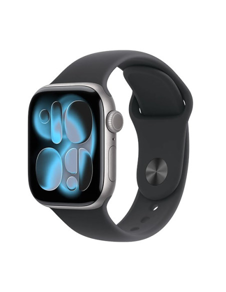 Zegarek Apple Watch Series 11 (2025) Gps 42Mm Aluminiowa Koperta W Kolorze Gwiezdnej Szarości Ze Sportowym Paskiem M/L