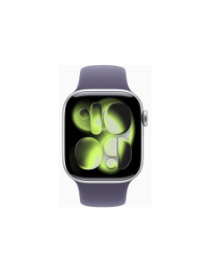Apple Watch Series 11 42Mm Srebrna Koperta Z Paskiem Sportowym Mist Violet - S/M 2