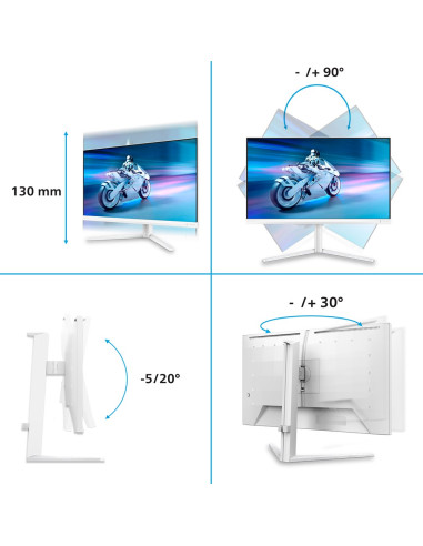Monitor Philips Evnia Qd-Oled 27" 27M2N6501L/00 240Hz