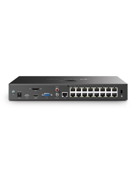 Tp-Link Vigi Nvr2016H-16P Sieciowy Rejestrator Wideo (Nvr) Czarny
