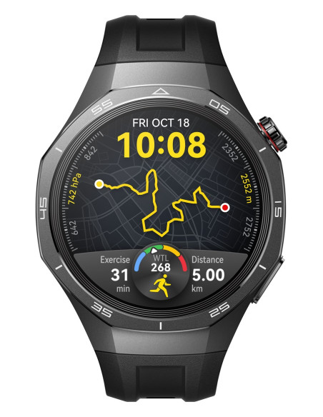 Huawei Watch Gt 5 Pro 46Mm | Inteligentny Zegarek | Gps (Satelitarny) | Dioda Amoled | 1,43 Cala | Czarny