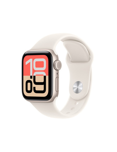 Apple Watch Se 3 Cellular 40 Mm Aluminiowa Koperta Polarstern Z Paskiem Sportowym Polarstern - M/L