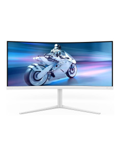Philips 34M2C5501A/00 Monitor Komputerowy 86,4 Cm (34") 3440 X 1440 Px Wide Quad Hd Lcd Biały 2