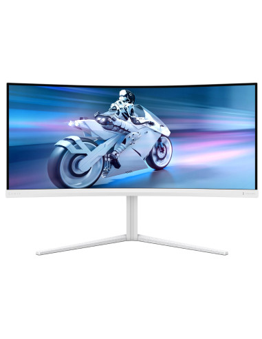 Philips 34M2C5501A/00 Monitor Komputerowy 86,4 Cm (34") 3440 X 1440 Px Wide Quad Hd Lcd Biały