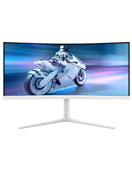 Philips 34M2C5501A/00 Monitor Komputerowy 86,4 Cm (34") 3440 X 1440 Px Wide Quad Hd Lcd Biały
