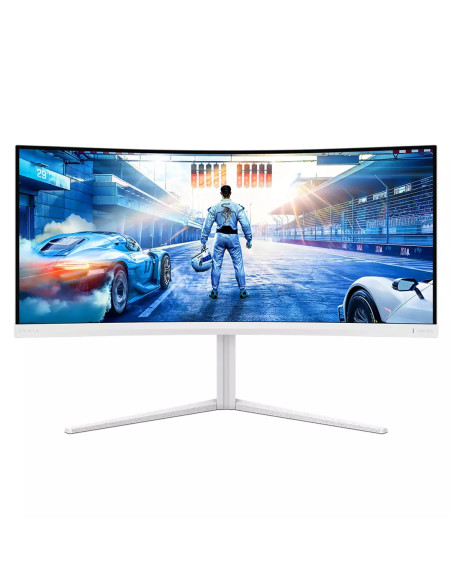 Philips 34M2C5501A/00 Monitor Komputerowy 86,4 Cm (34") 3440 X 1440 Px Wide Quad Hd Lcd Biały