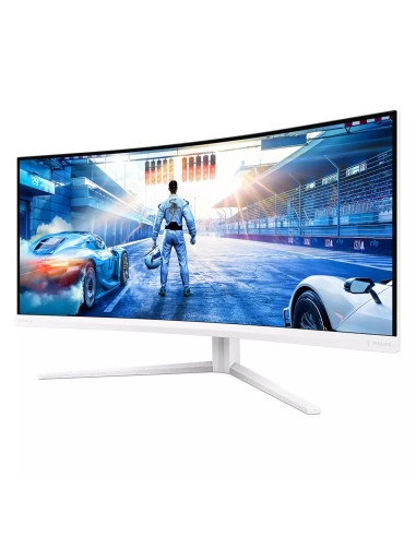 Philips 34M2C5501A/00 Monitor Komputerowy 86,4 Cm (34") 3440 X 1440 Px Wide Quad Hd Lcd Biały