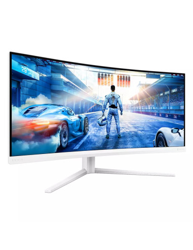 Philips 34M2C5501A/00 Monitor Komputerowy 86,4 Cm (34") 3440 X 1440 Px Wide Quad Hd Lcd Biały