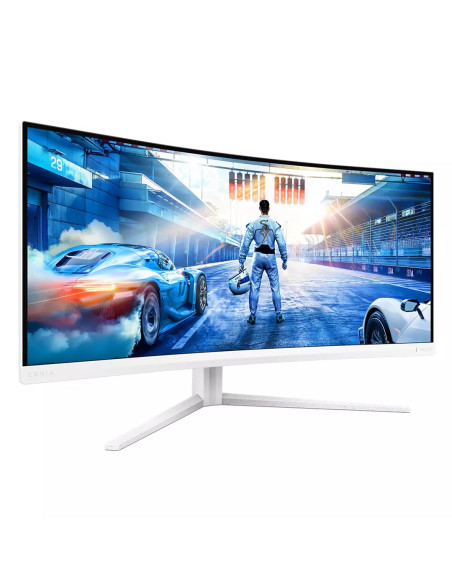 Philips 34M2C5501A/00 Monitor Komputerowy 86,4 Cm (34") 3440 X 1440 Px Wide Quad Hd Lcd Biały